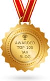 Awarded Top 100 Tax Blog