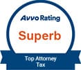 Avvo Rating | Superb | Top Attorney Tax